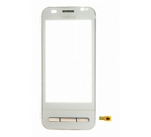 Тачскрин (сенсор) для Nokia C6-00, белый, оригинал